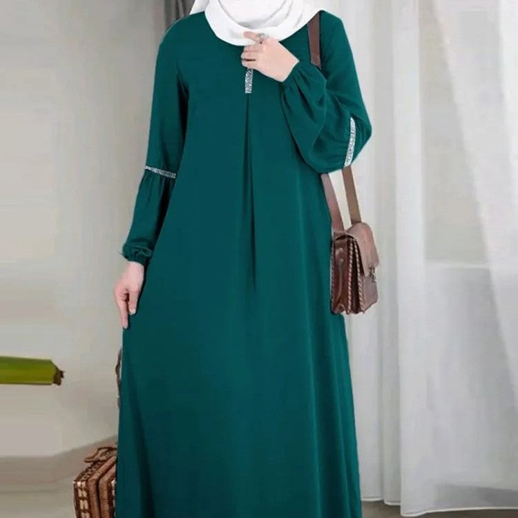 Women's Fashion Long Sleeve Abaya