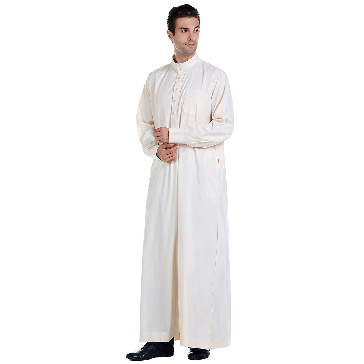 Muslim Arab Middle Eastern Men's Robe, Thobe