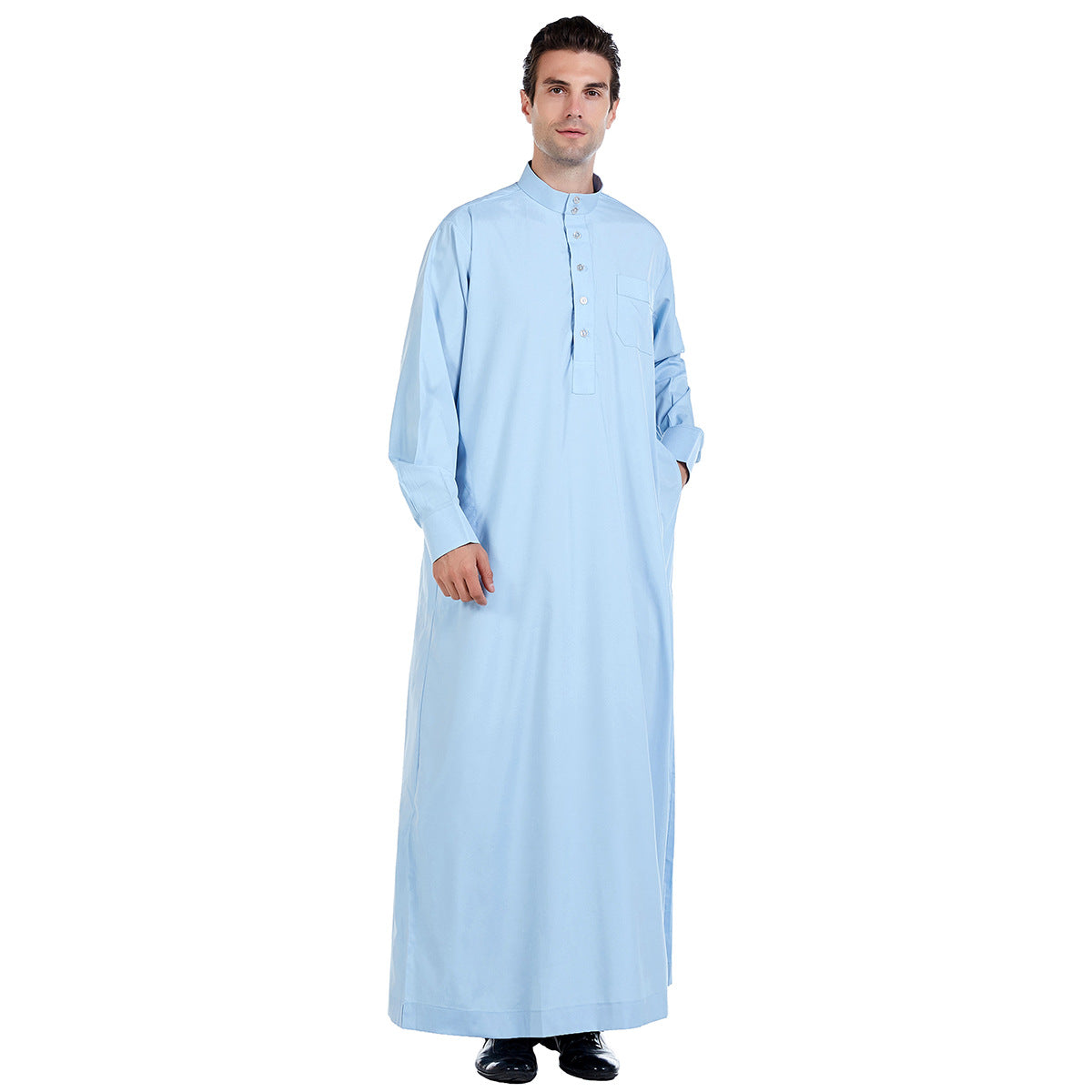 Muslim Arab Middle Eastern Men's Robe, Thobe