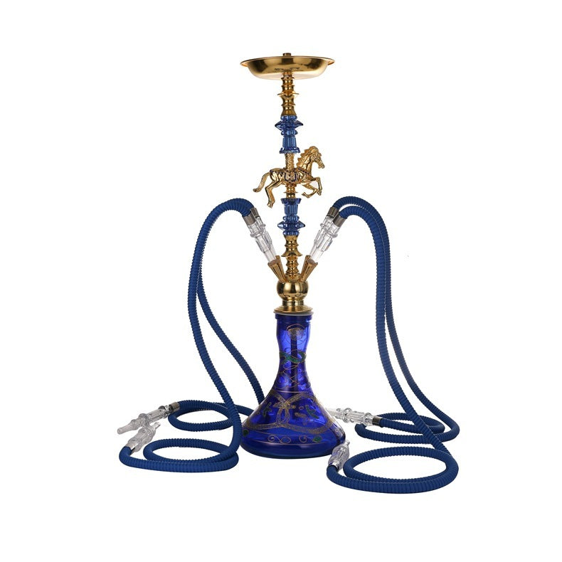 Arabian Pipe Smoking Set Hookah Ceramic Pot Bar Nightclub Full Set Of Accessories Hookah