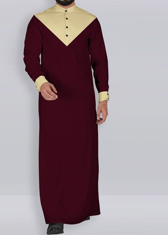 Designer Ethnic Lengthened Men'S Robe/Thobe