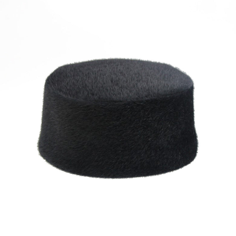 Hard Shell Mink Warm Muslim Sunday Hat