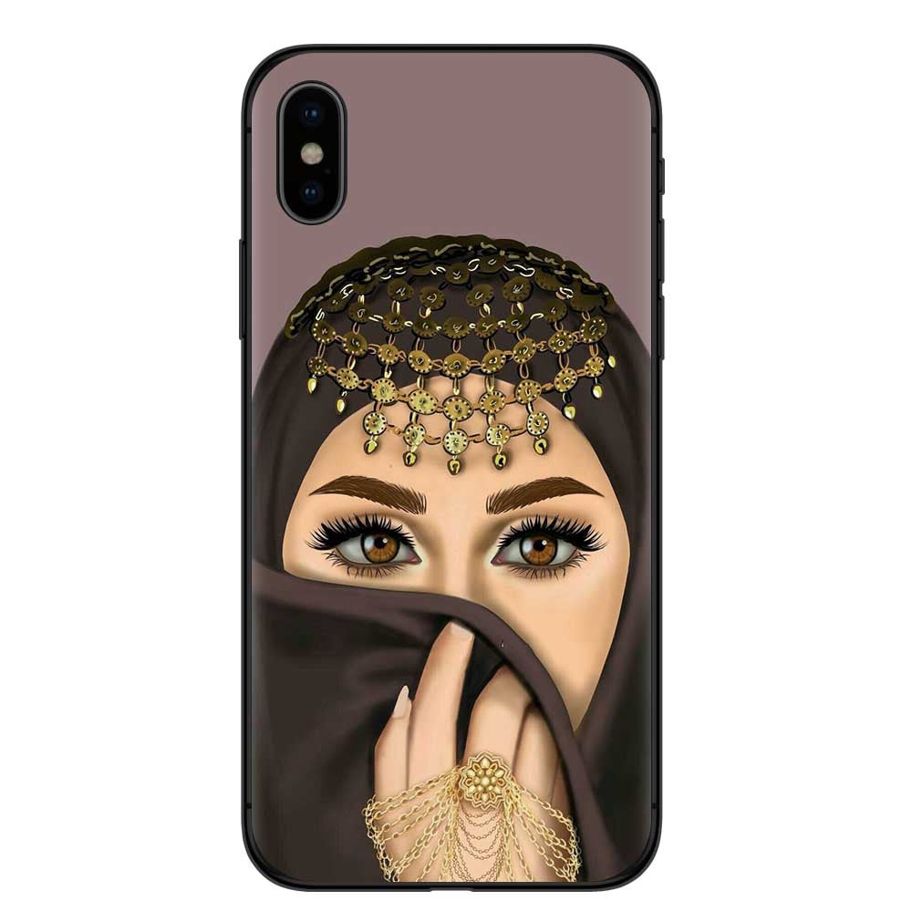 Islamic hijab veil girl phone case