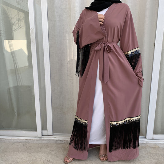 Womens Designer Dubai, Middle east long robe Cardigan