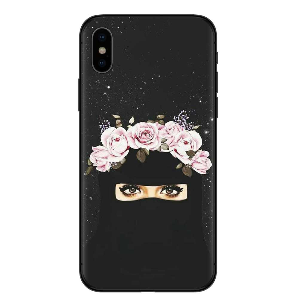 Islamic hijab veil girl phone case