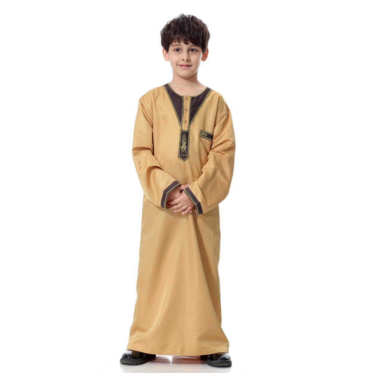 Middle East Youth Boy Robe/Thobe Ethnic Style African Ethnic Style