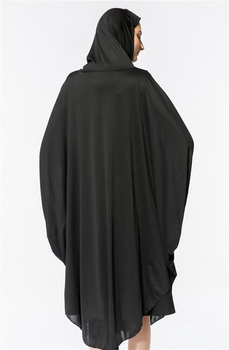 New muslim worship service bat robe with hijab