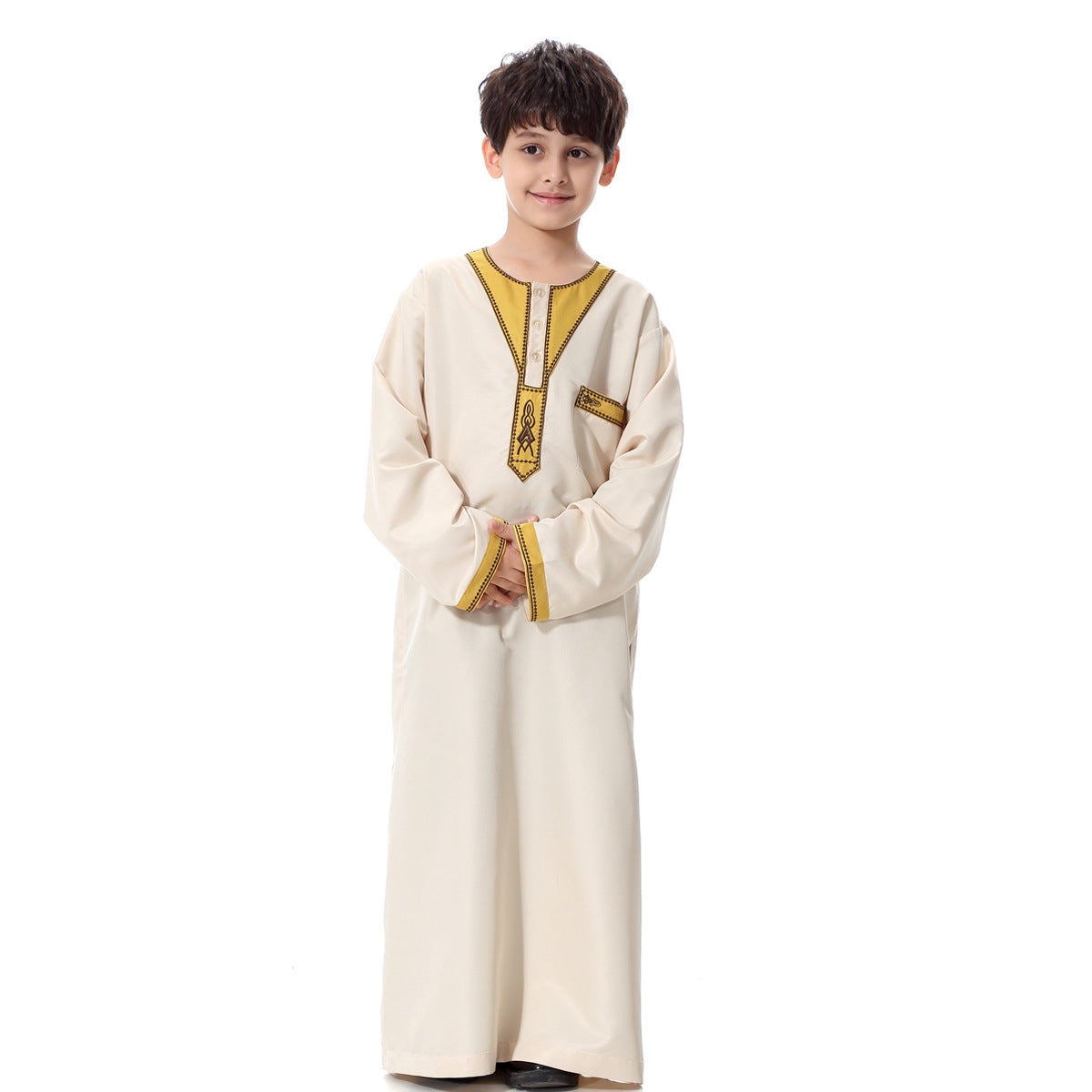 Middle East Youth Boy Robe/Thobe Ethnic Style African Ethnic Style