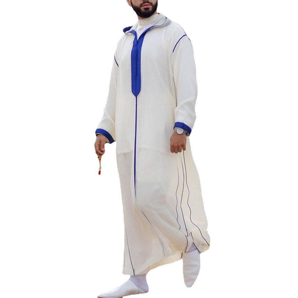 Slim-fit White Muslim Robe /Thobe /jhubba