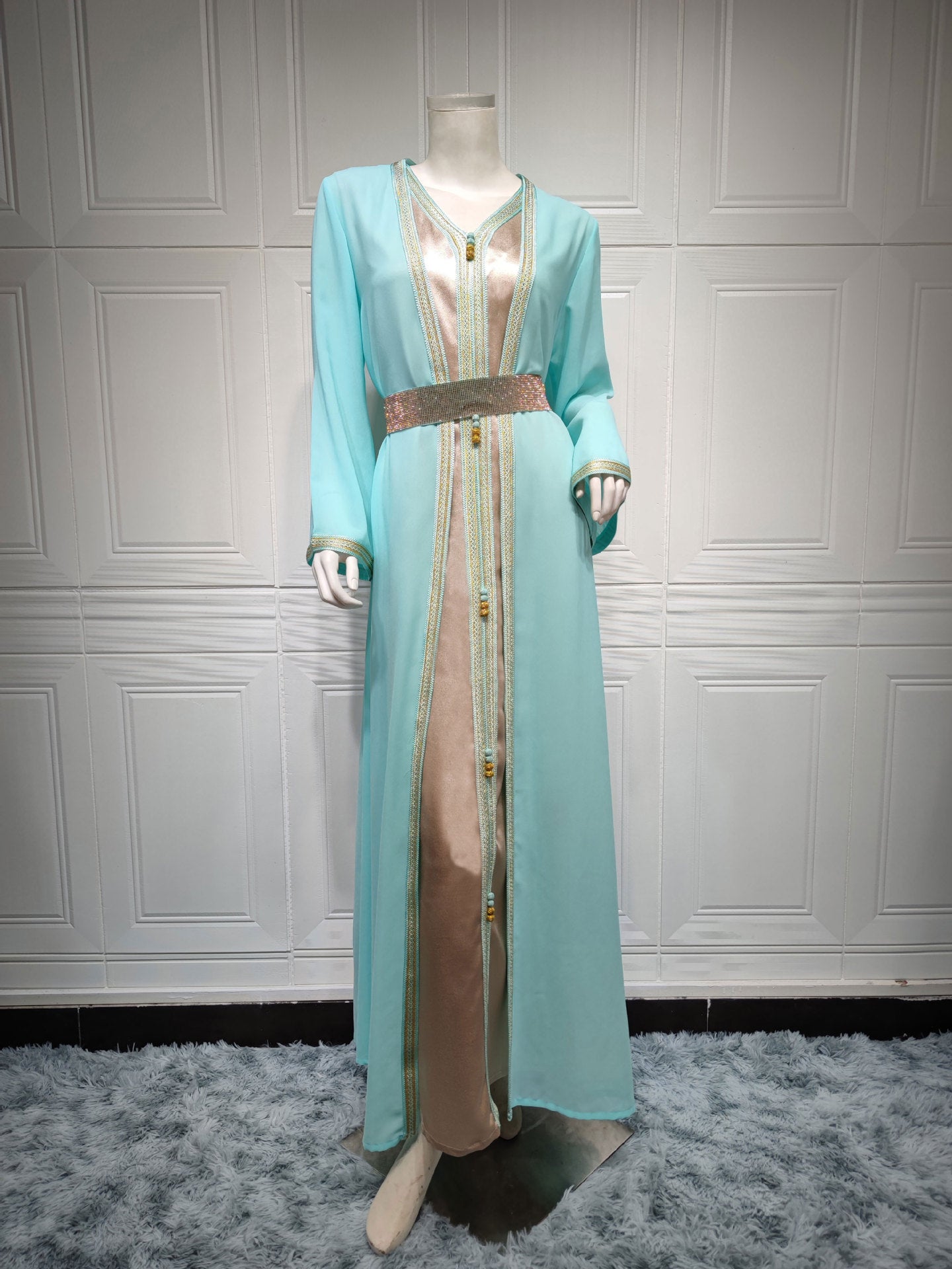 Chiffon Dress Foreign Trade Muslim Women's Clothing