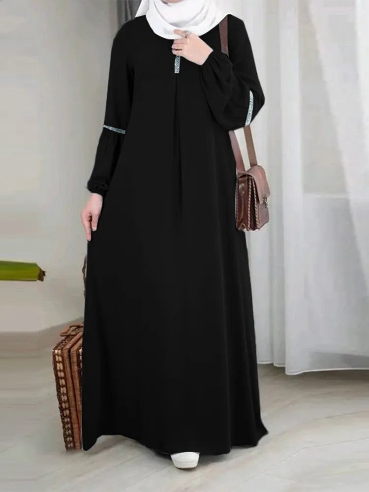 Women's Fashion Long Sleeve Abaya